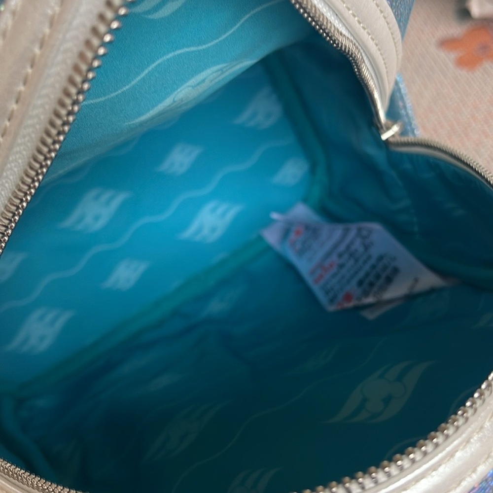 Disney Cruise Line Loungefly Mini Backpack - 25th Anniversary - Shimmering Seas - Picture 11 of 16